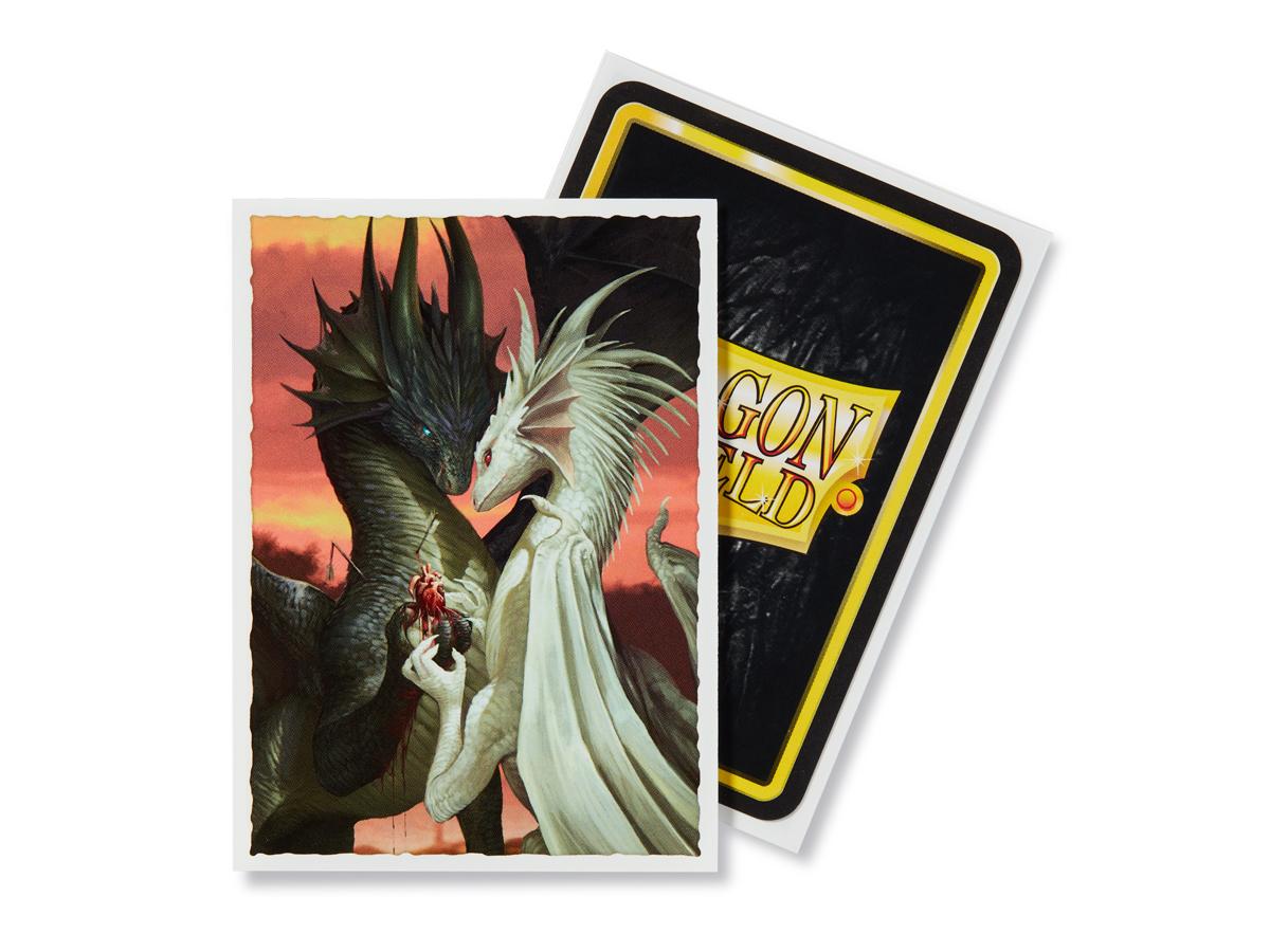 Sleeves: Dragon Shield Art Valentine Dragons (100)
