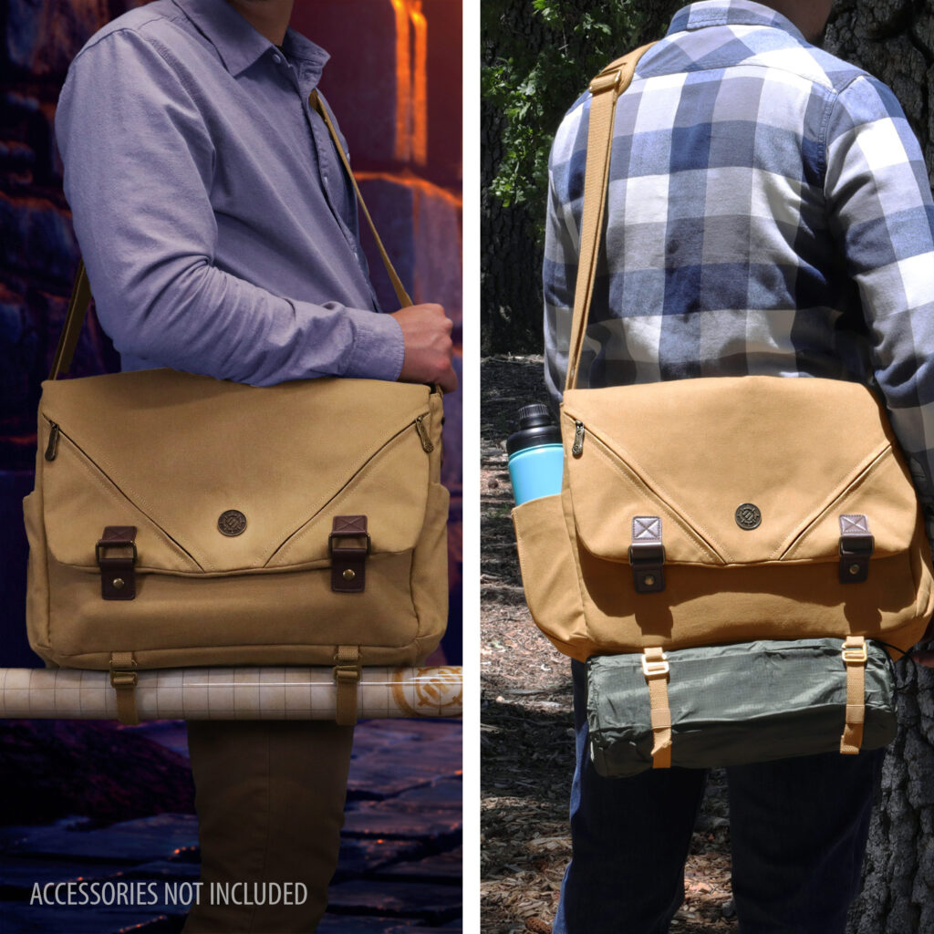Venturer’s Canvas Messenger Bag