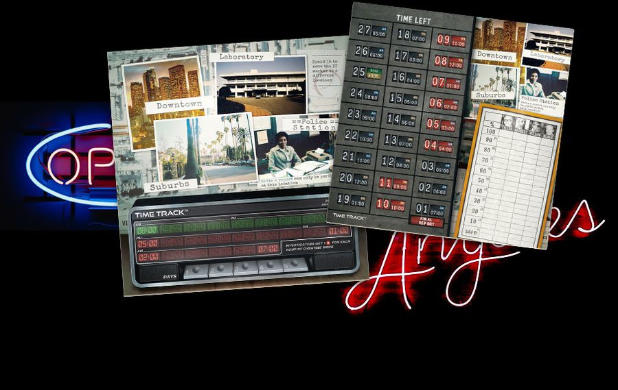 Detective: A Modern Crime Board Game – L.A. Crimes