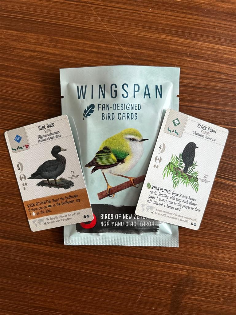 Wingspan Fan-Designed Bird Packs Display 6