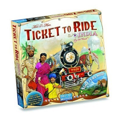 Ticket to Ride - India (Map collection 2 incl Switzerland)