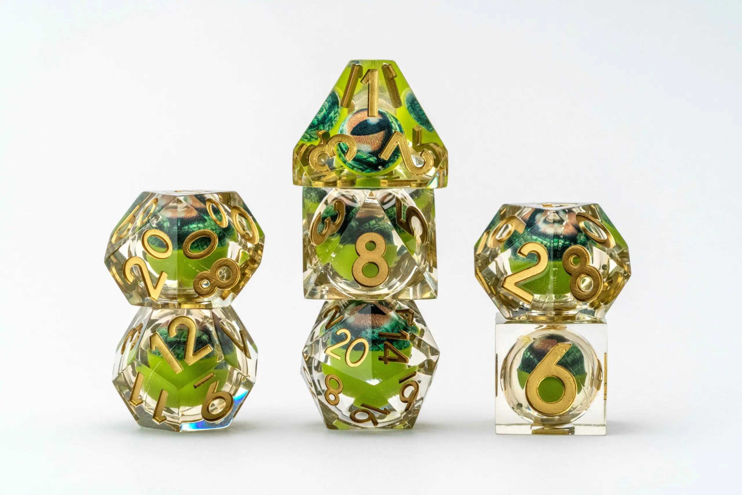 Elixir Liquid Core Dice Set  Dragon Stare