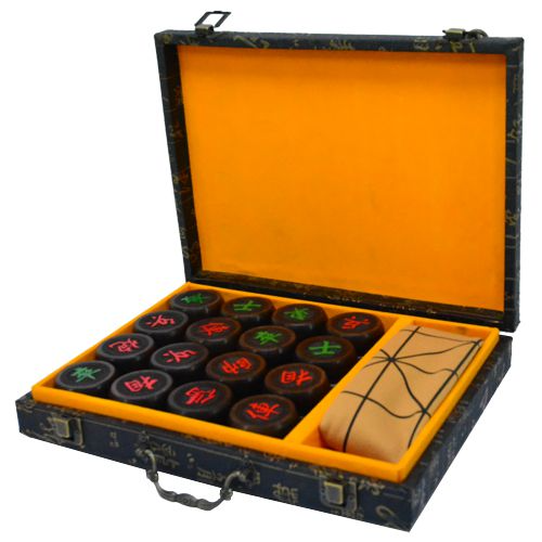 Xiang-Qi chineesschaak stenenset rond 32mm.