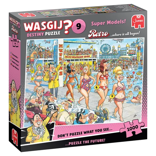 Wasgij Retro Destiny 9 – Topmodellen! (1000)