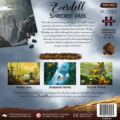 Everdell 1000 Piece Puzzle - Spirecrest Pass
