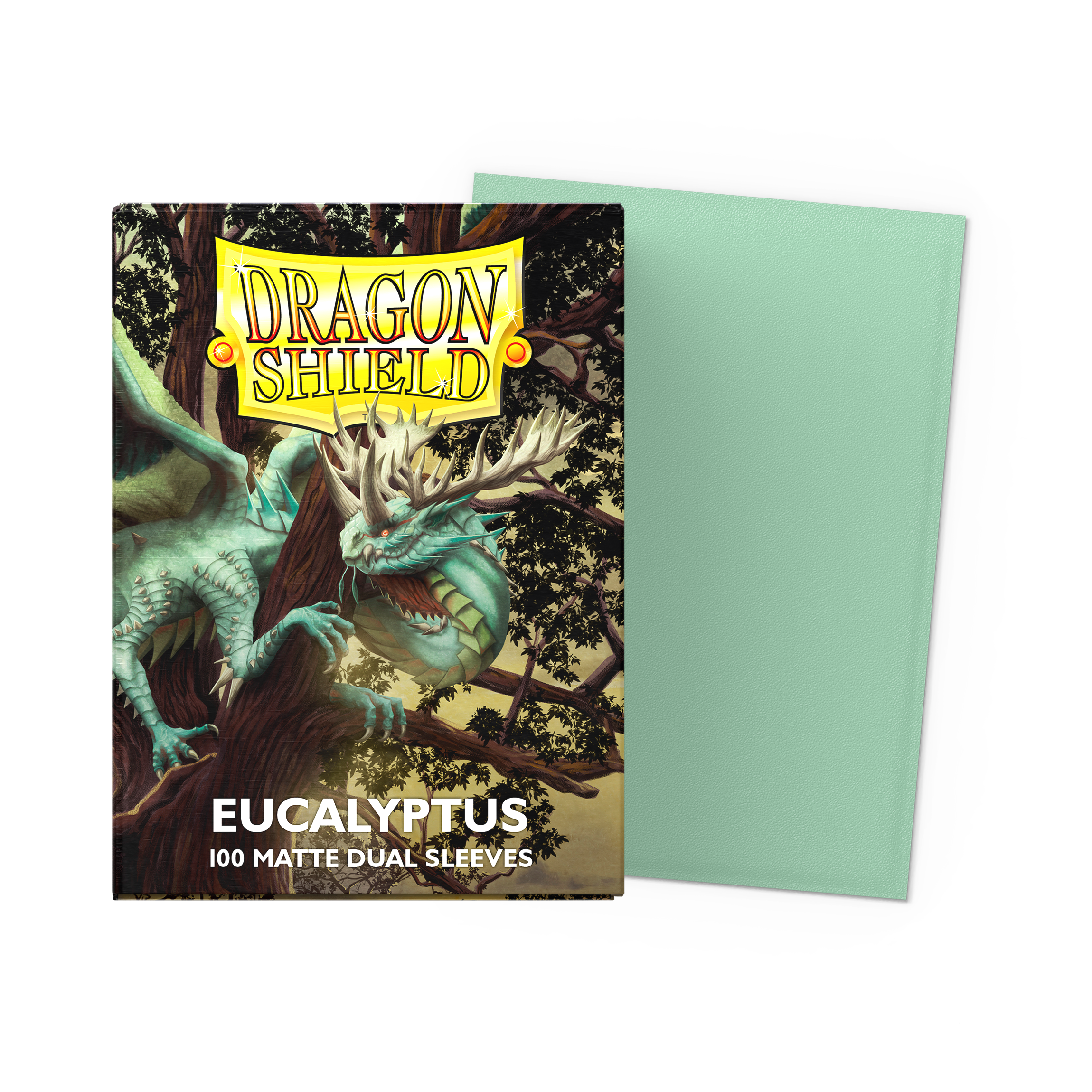 Dragon Shield Sleeves - Eucalyptus Dual Matte (100 stuks)