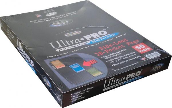 PAGES Side-Load 18-Pocket - Box (50) - Zwart