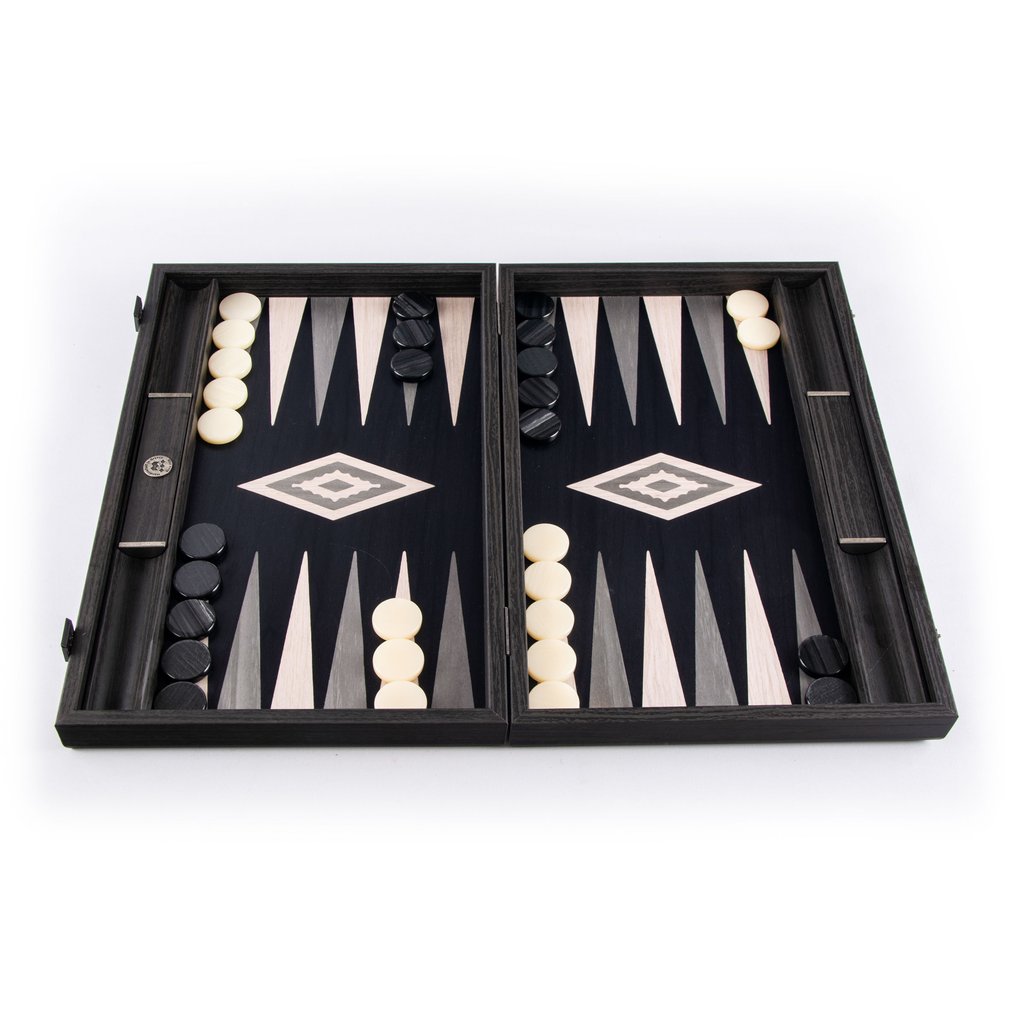 Backgammon: Pearly Grey Vavona - Small