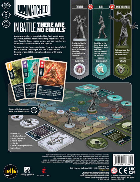 Unmatched Witcher Steel & Silver