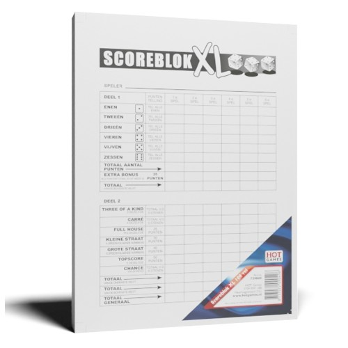 Dobbelbloc XL maat A5