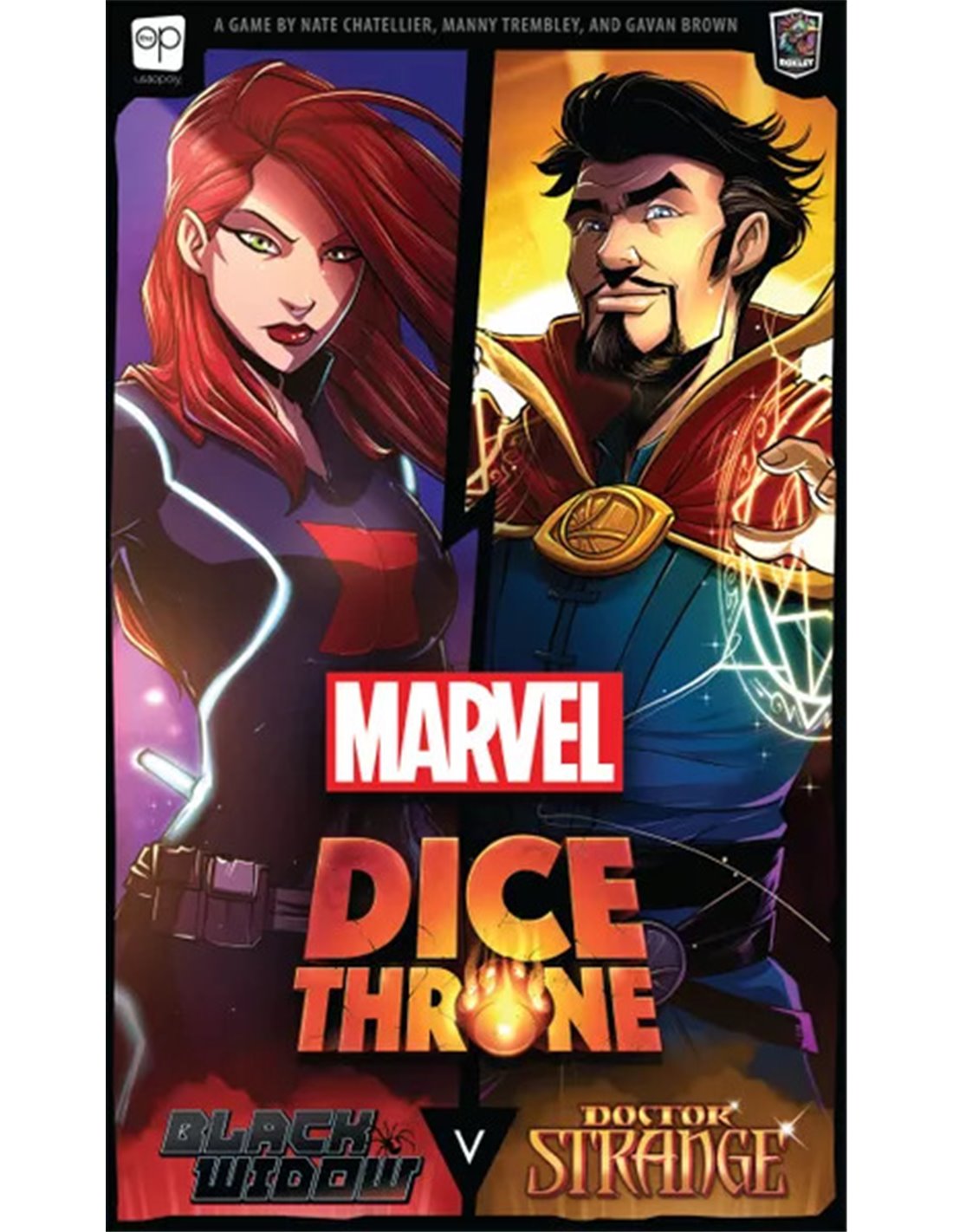 Dice Throne Marvel Black widow & Doctor Strange
