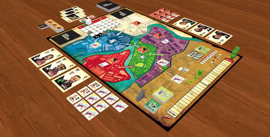 Duel Powers Revolution 1917 - Bordspel