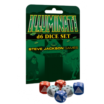Illuminati Dice Set d6