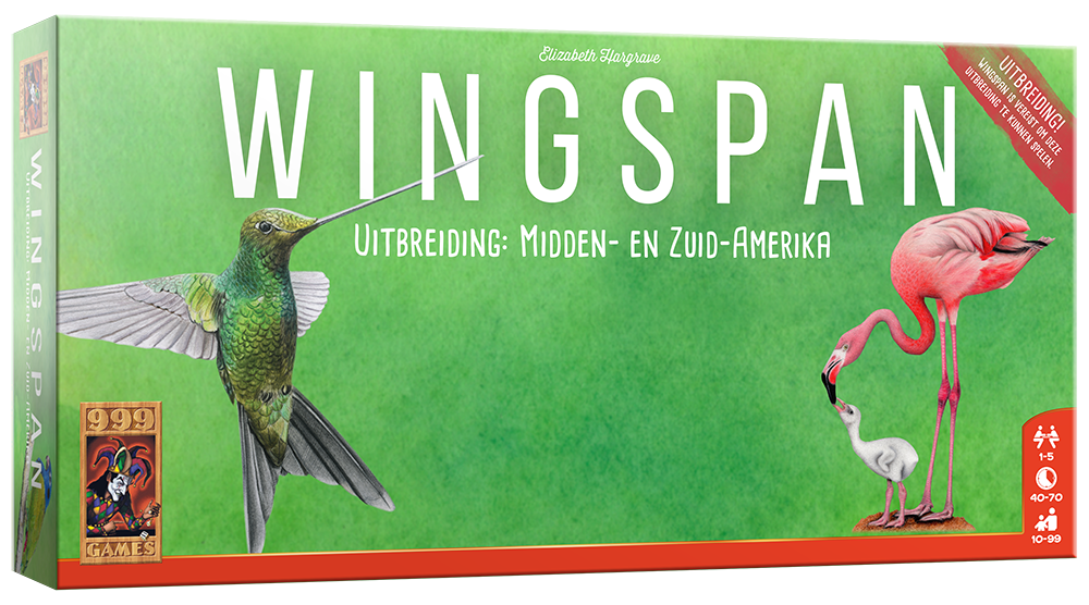 Wingspan uitbreiding: Midden- en Zuid-Amerika