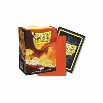 Dragon Shield Sleeves - Ember Dual Matte (100 stuks)