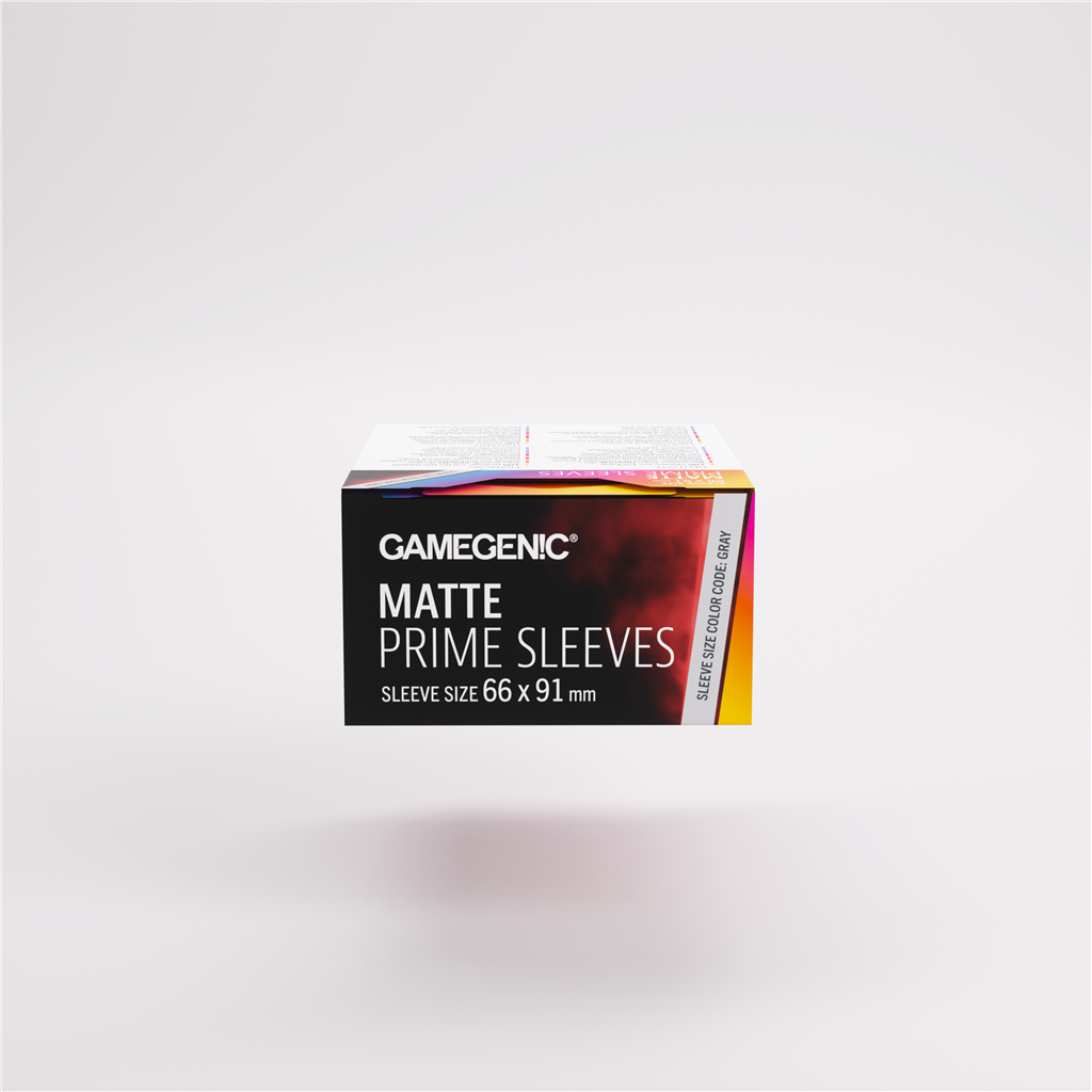 Sleeves: Pack Matte Prime Red (100)