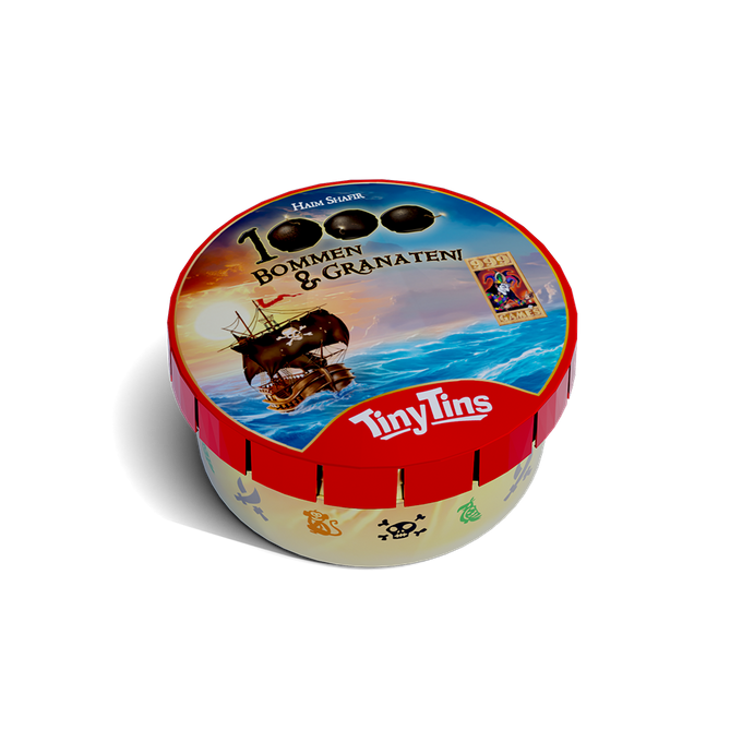 Tiny Tins: 1000 Bommen en Granaten - Dobbelspel