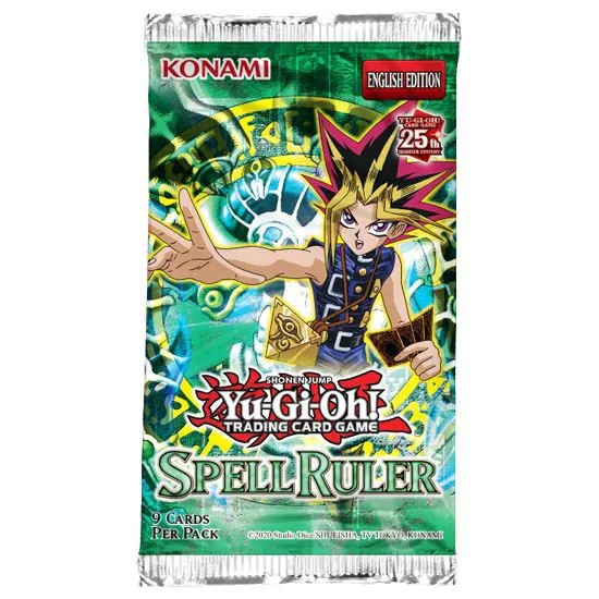 Yu-Gi-Oh Spell Ruler 25th Anniversary Booster