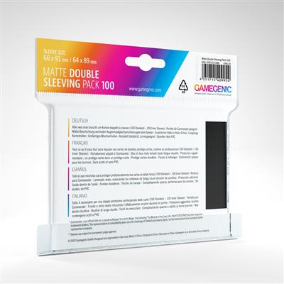 Sleeves: Matte Double Sleeving Pack (100)