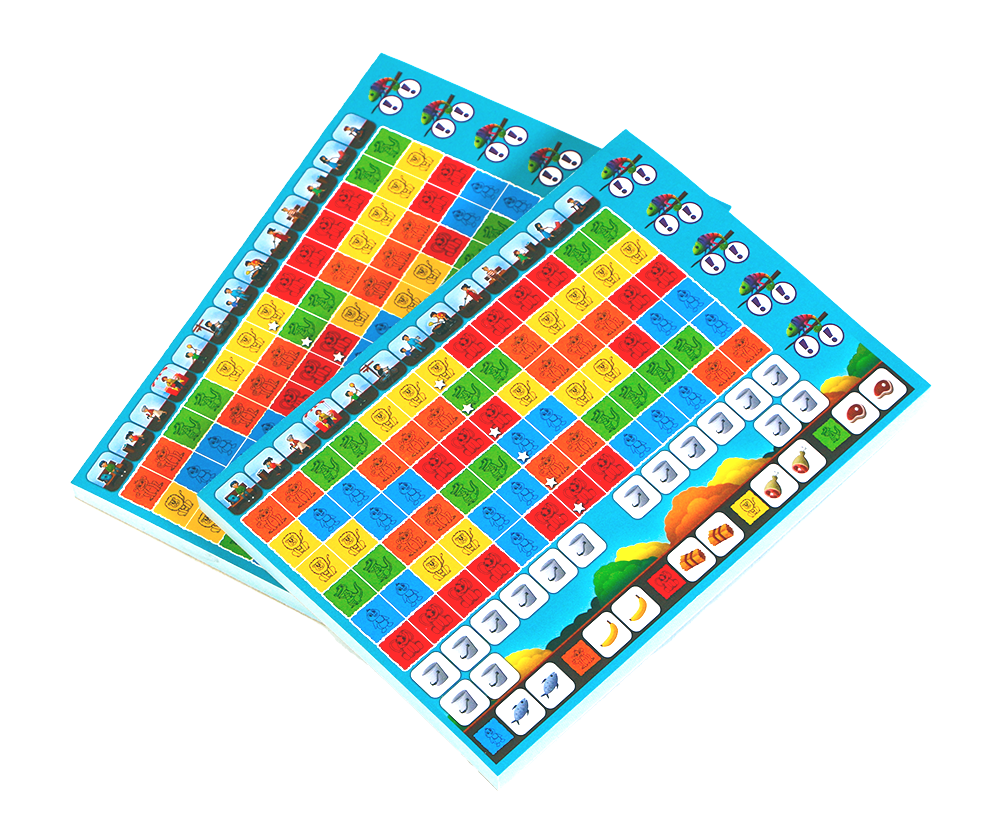 Scoreblokken Keer op Keer Kids twee stuks - Dobbelspel