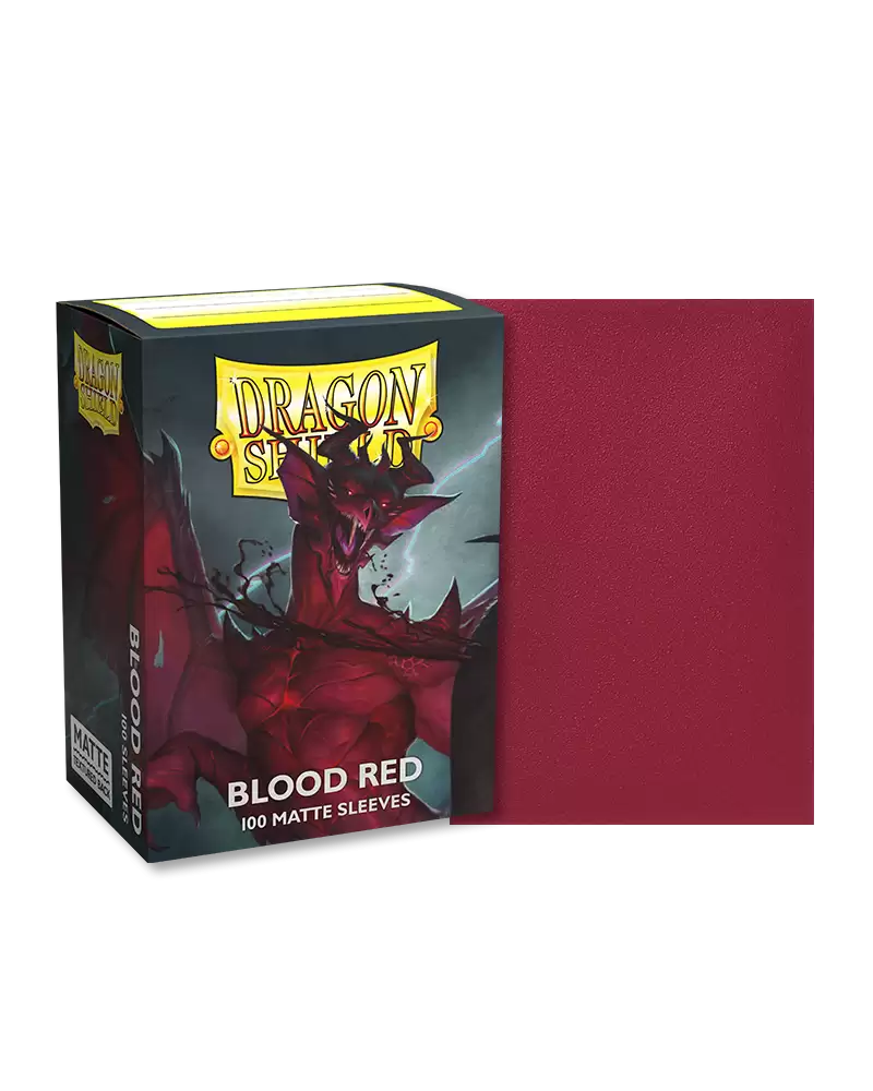 Dragon Shield - Standard: Blood Red Matte (100)
