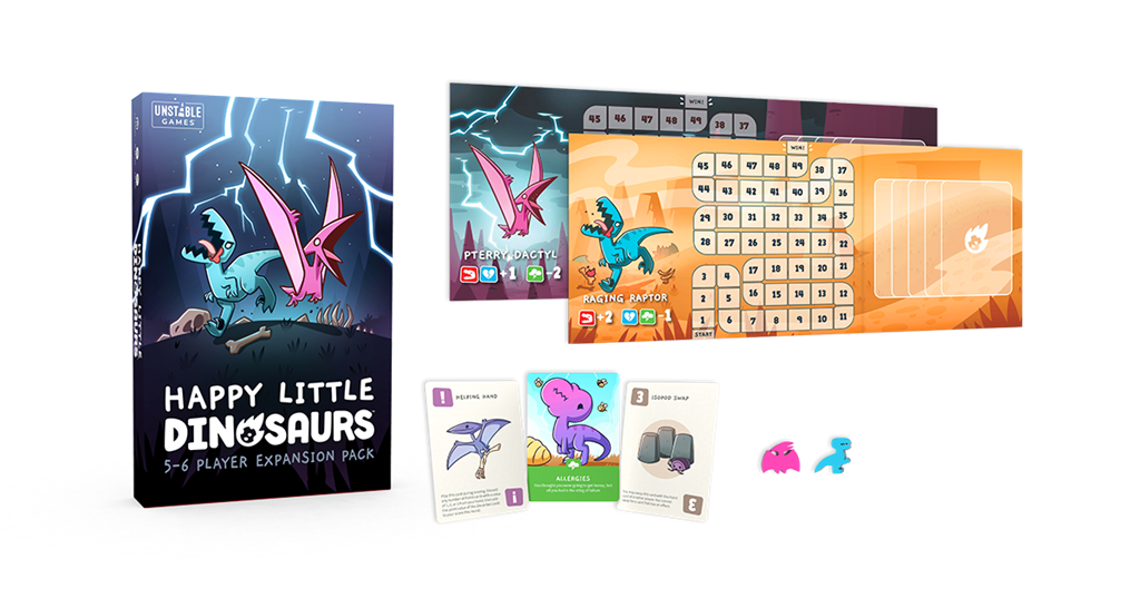 Happy Little Dinosaurs 5-6 Player Expansion