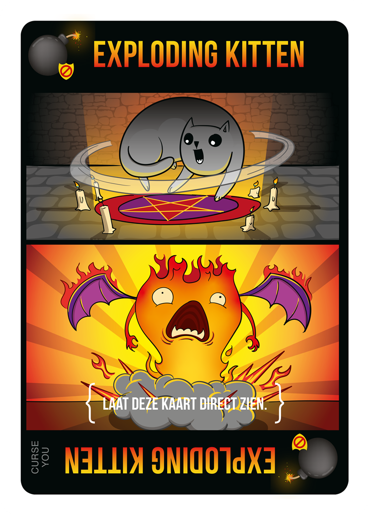 Exploding Kittens Curse You! NL