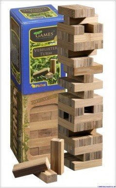 Vallende Toren (Jenga) Bamboe
