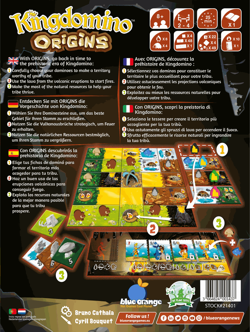 Kingdomino Origins - Bordspel