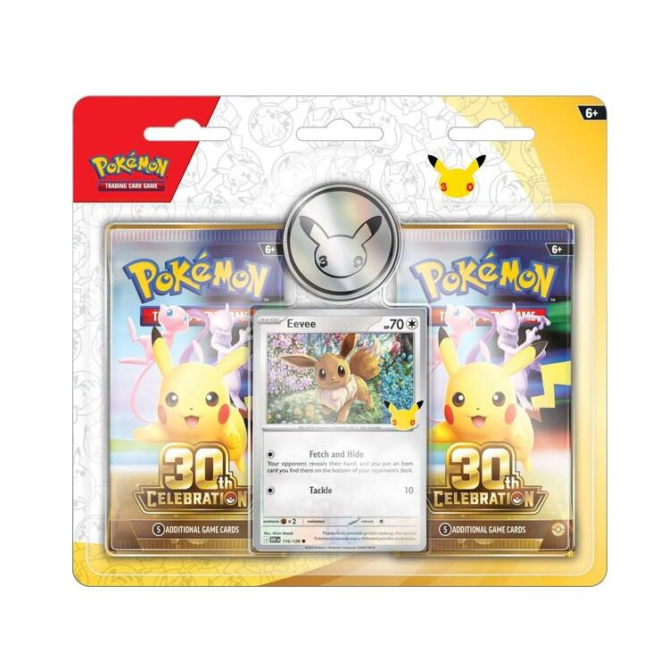 Pokemon 30th Celebration - 2 promo pack (Eevee)