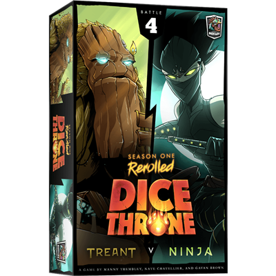Dice Throne S1 ReRolled Treant vs Ninja