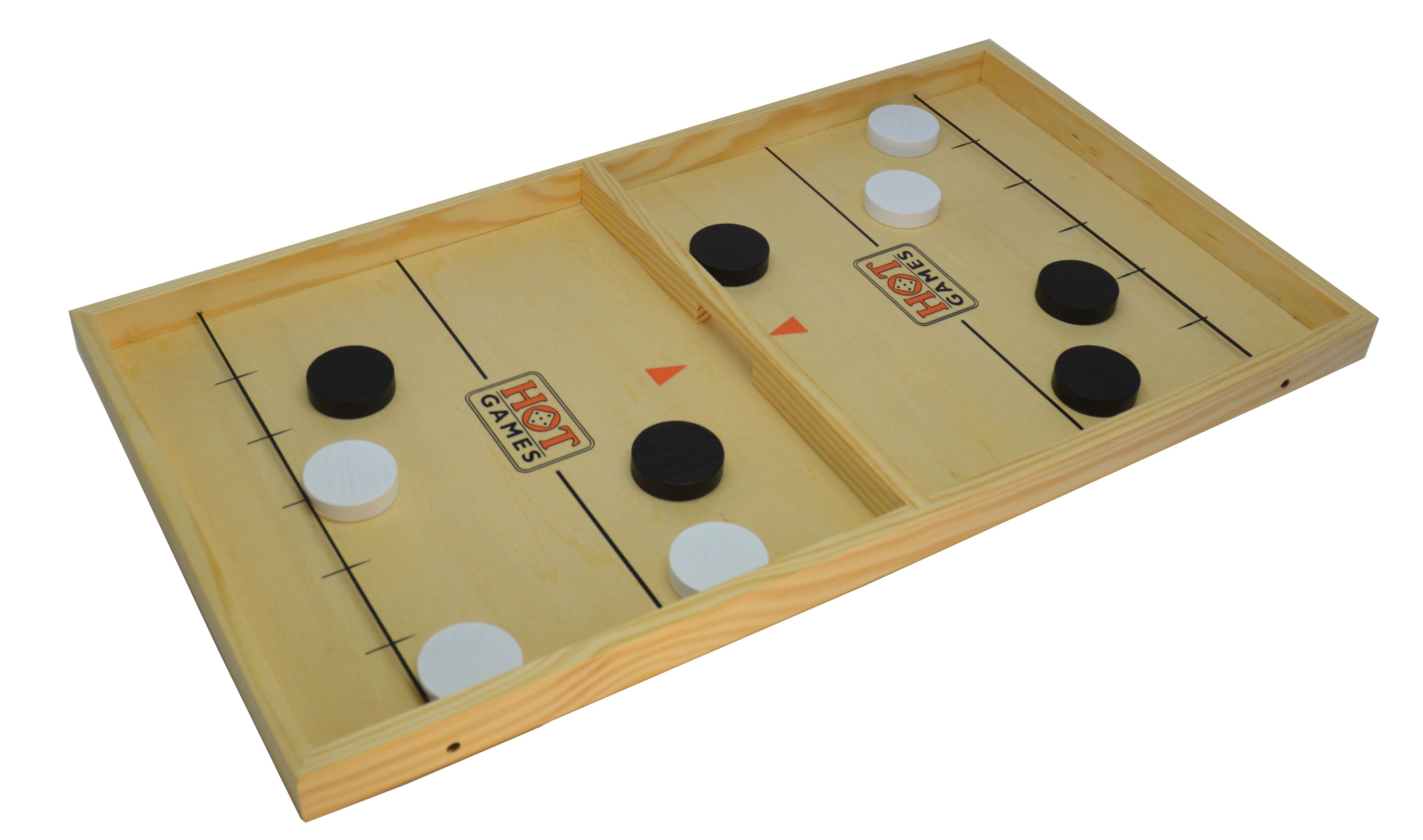Slingshot puck spel groot 54 x 27 cm.