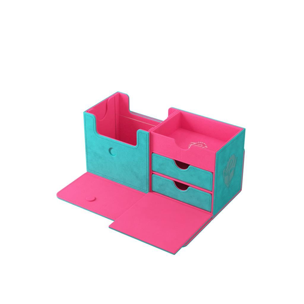 Deckbox: The Academic 133+ XL - Teal/Pink Deckbox: The Academic 133+ XL - Teal/Pink