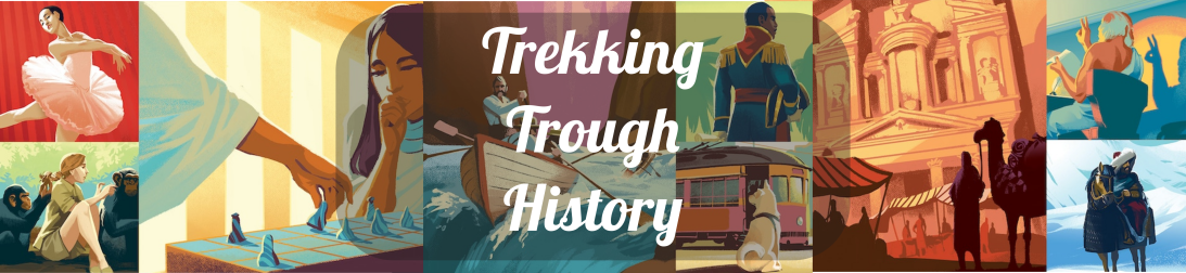 Trekking Through History  bordspel banner
