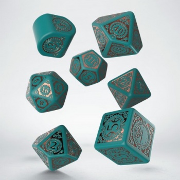 Steampunk Clockwork Nautical & Apparatus Dice Set (7)