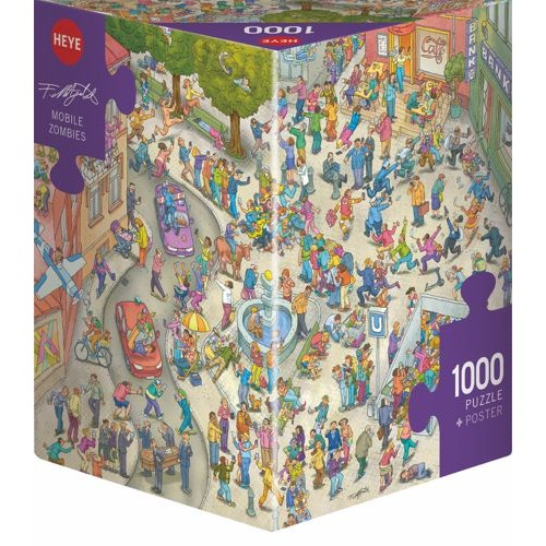 Puzzel Mobile Zombies 1000
