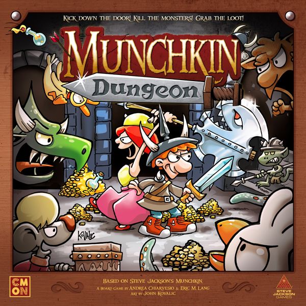 Munchkin Dungeon - Bordspel