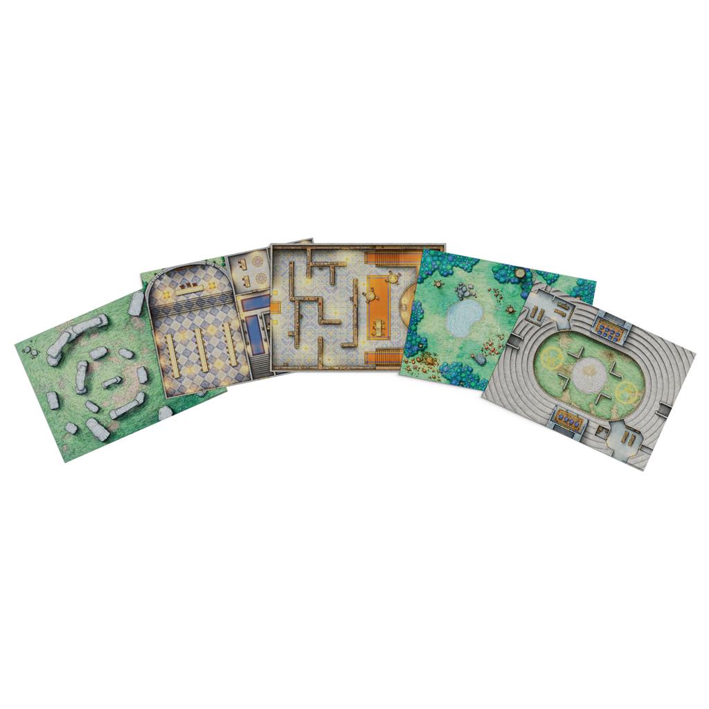 Dungeons & Dragons Arcana Unleashed - Map Pack