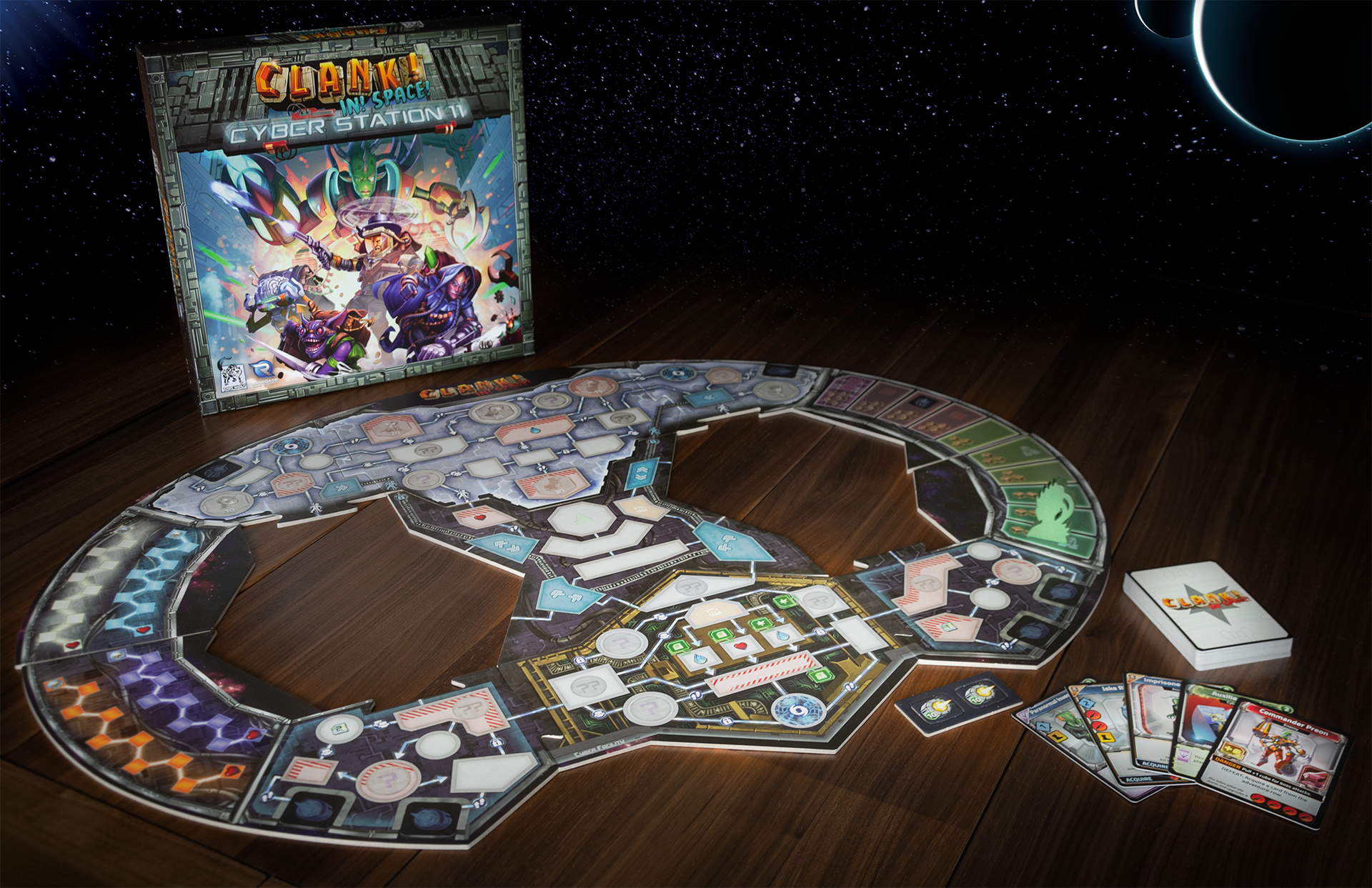 Clank! In! Space! Cyber Station 11