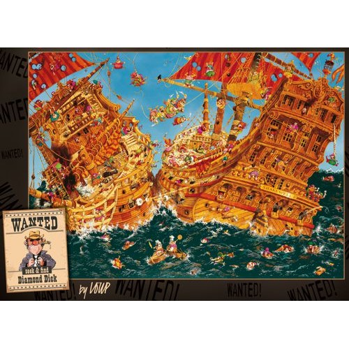 Puzzle Diamond Dick, Wanted! Heye