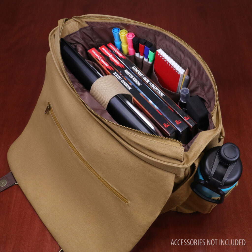 Venturer’s Canvas Messenger Bag