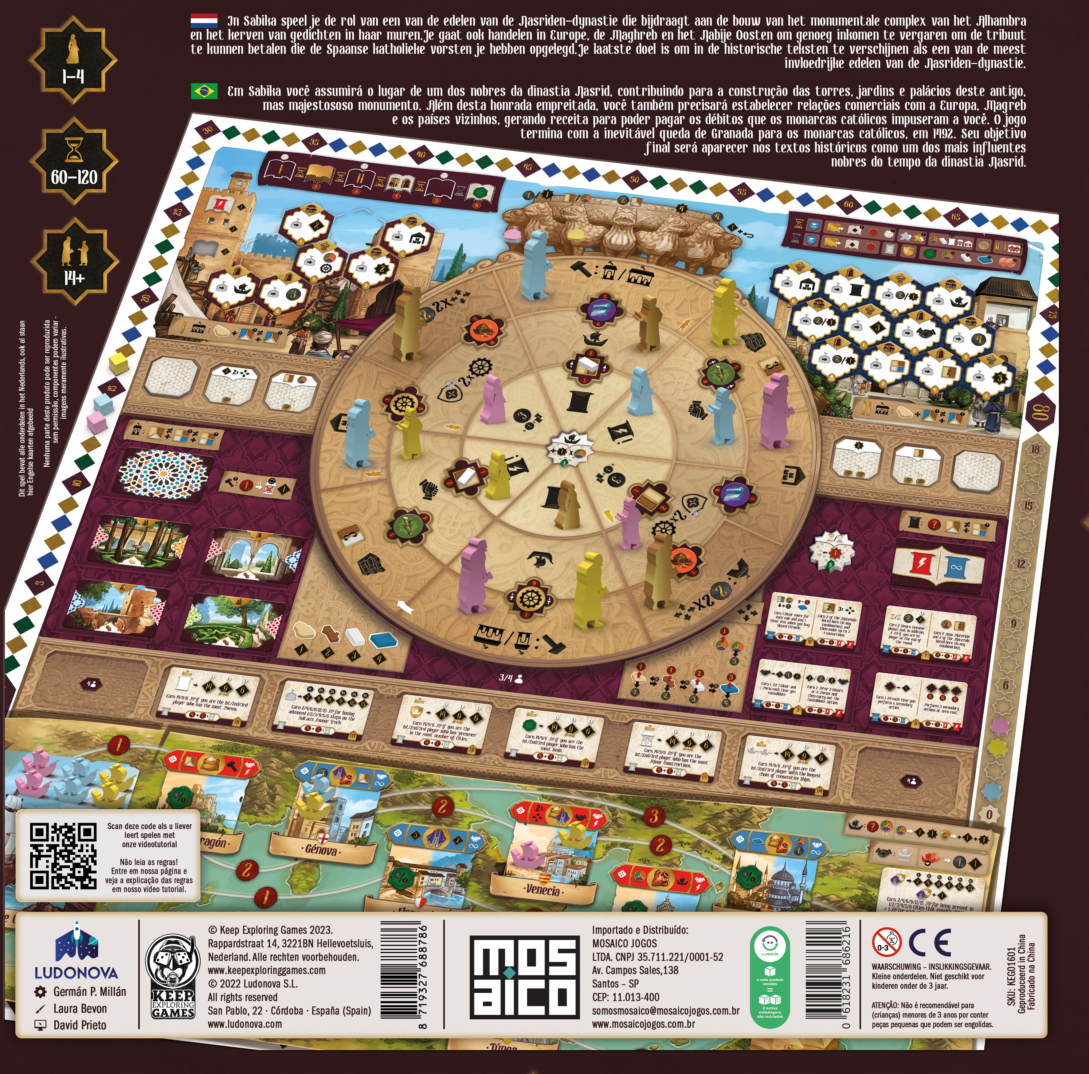 Sabika Bordspel - NL