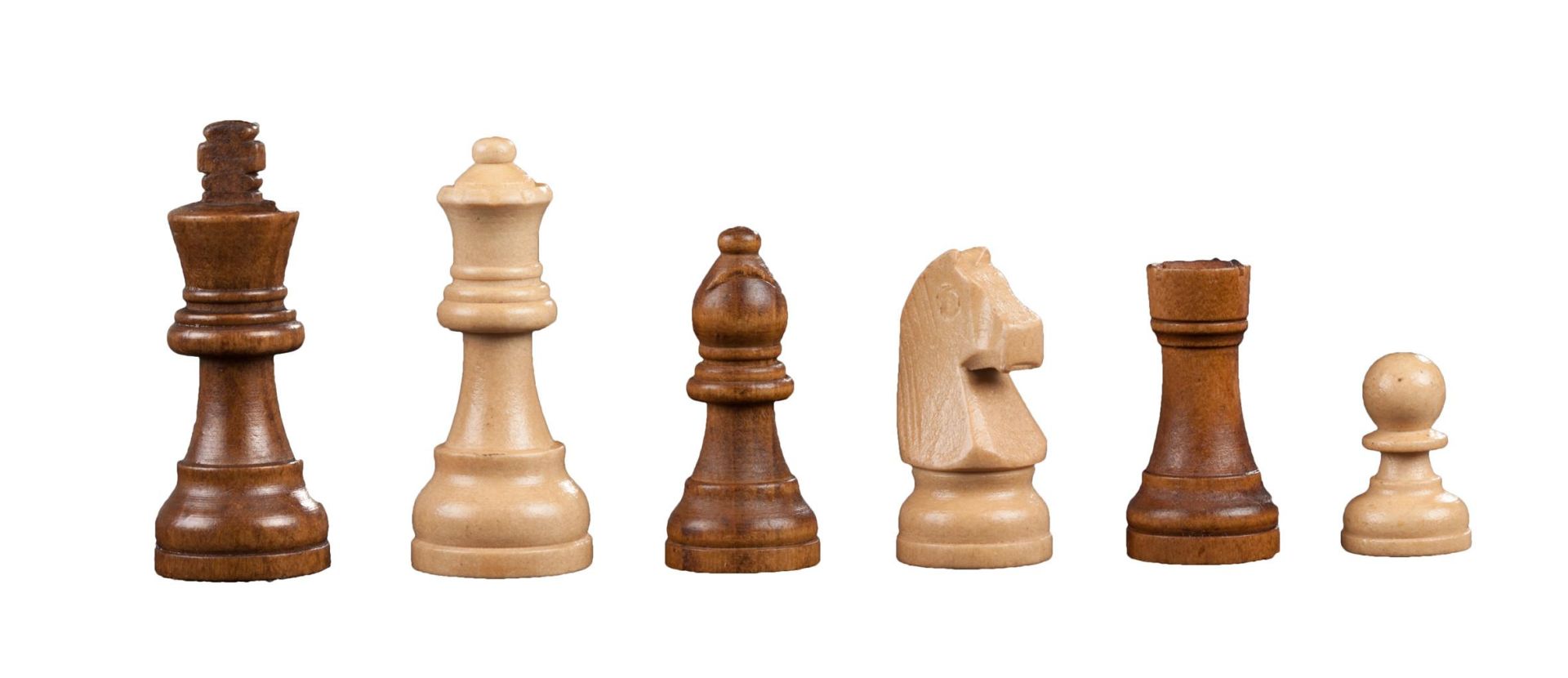 Schaakset Kassette Veld 43 mm, Koningshoogte 76 mm