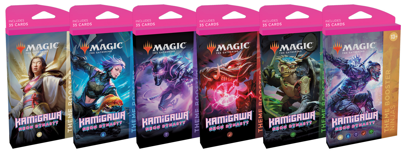 Magic: Neon Dynasty - Theme Booster (Red)