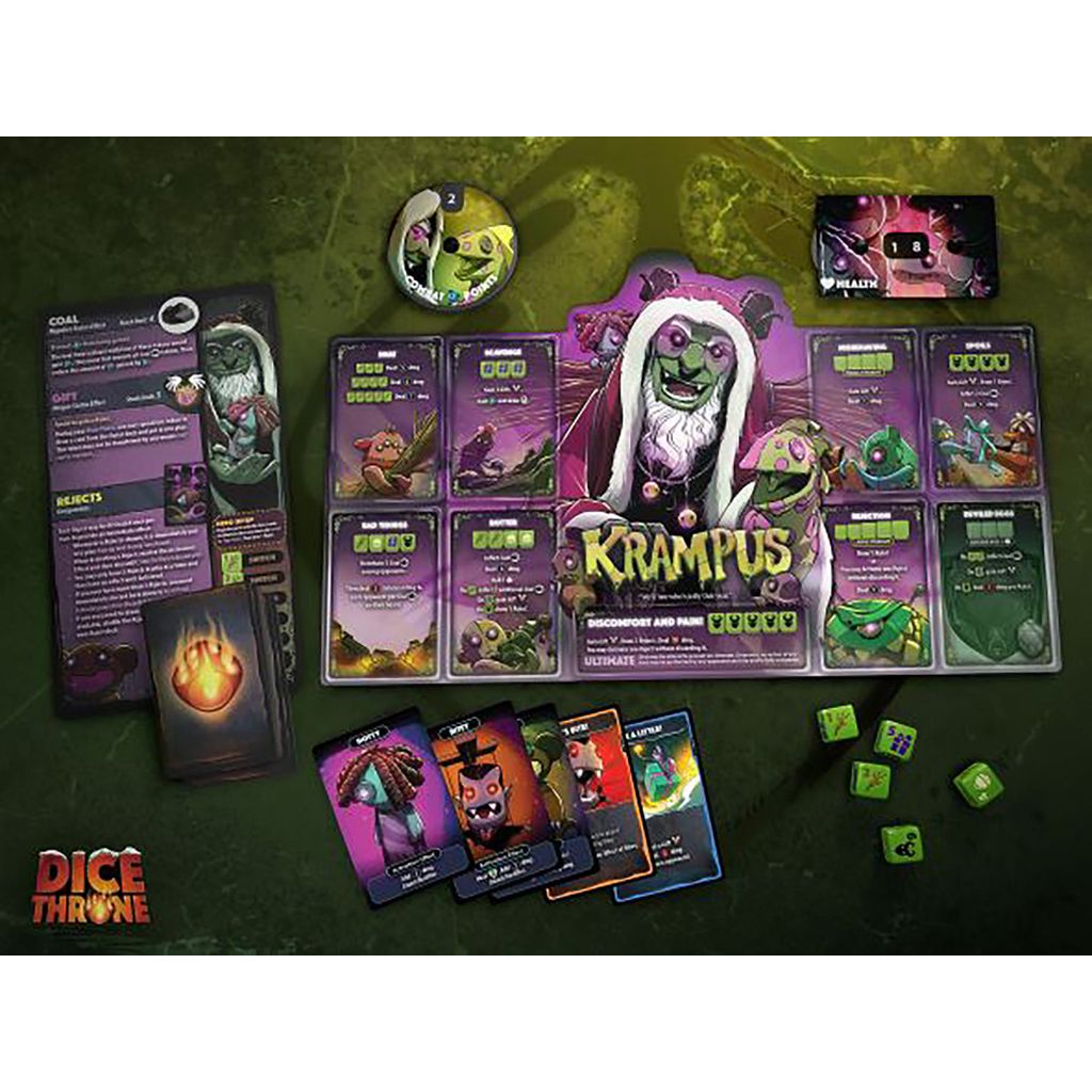 Dice Throne – Santa vs Krampus - EN