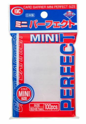 KMC Small Sleeves - Mini Perfect Size (100 Sleeves)