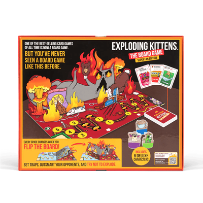Exploding Kittens The Board Game Super Fan