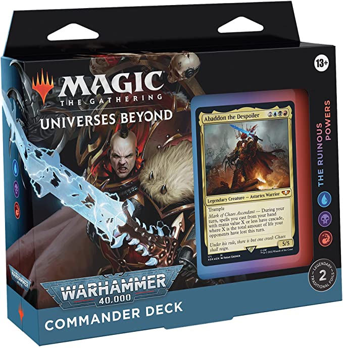 Magic: Warhammer 40.000 Commander Deck - The Ruinous Powers