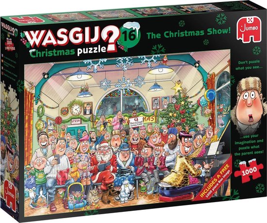 Wasgij Christmas 16 - De Kerstshow (2 X 1000)