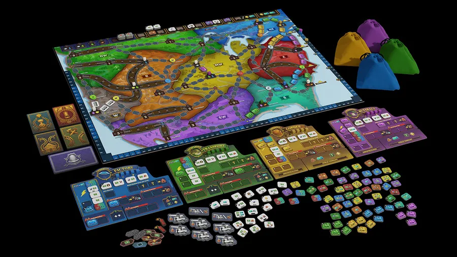 Lightning Train - Bordspel